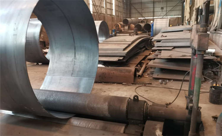 1620-12mm螺旋管，鋼材場529mm螺旋焊管，隧道橋梁支撐用工字鋼，鋼材場螺旋焊管廠家